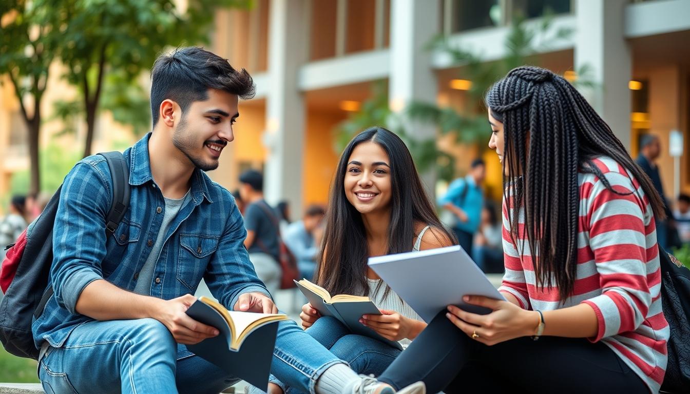 Digital learning platform with online study materials